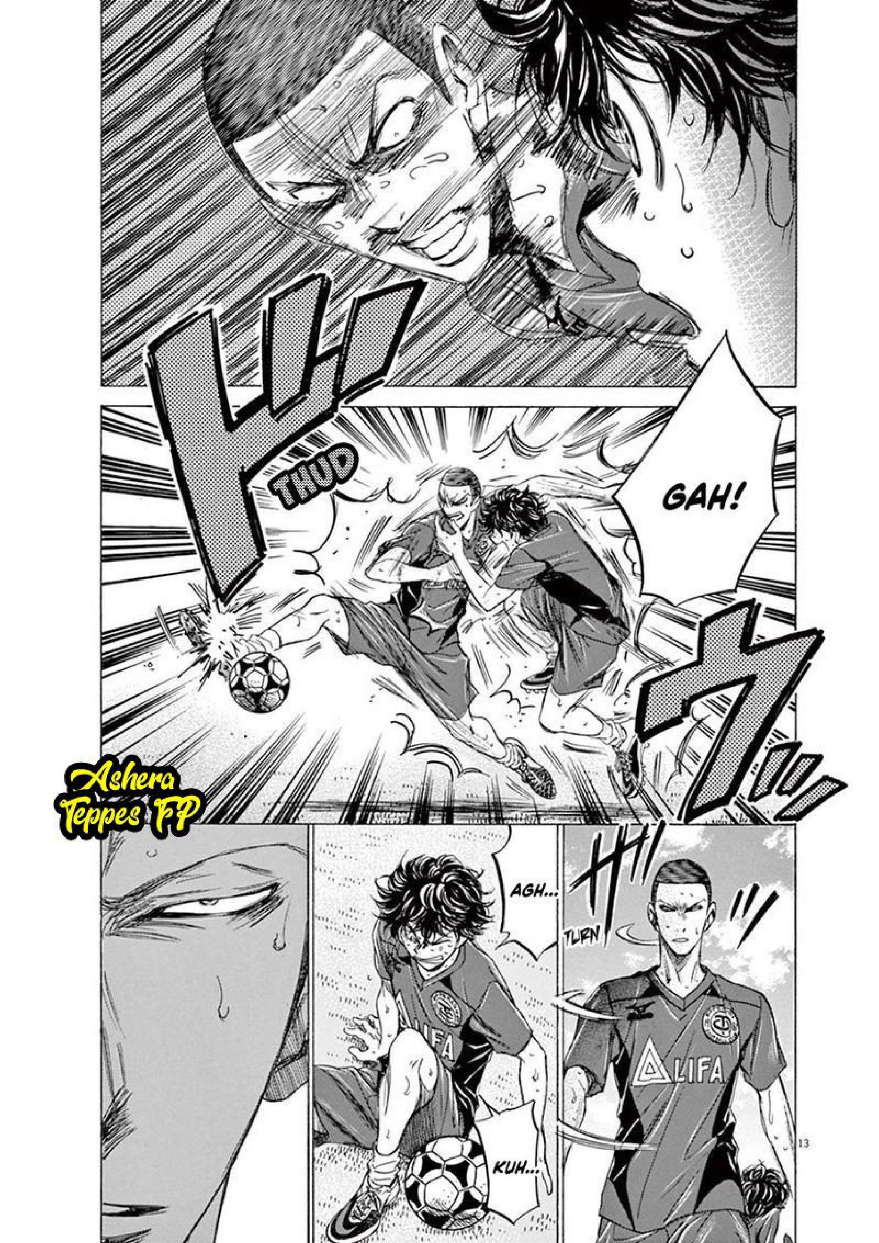Aoashi Chapter 121 - halaman 15