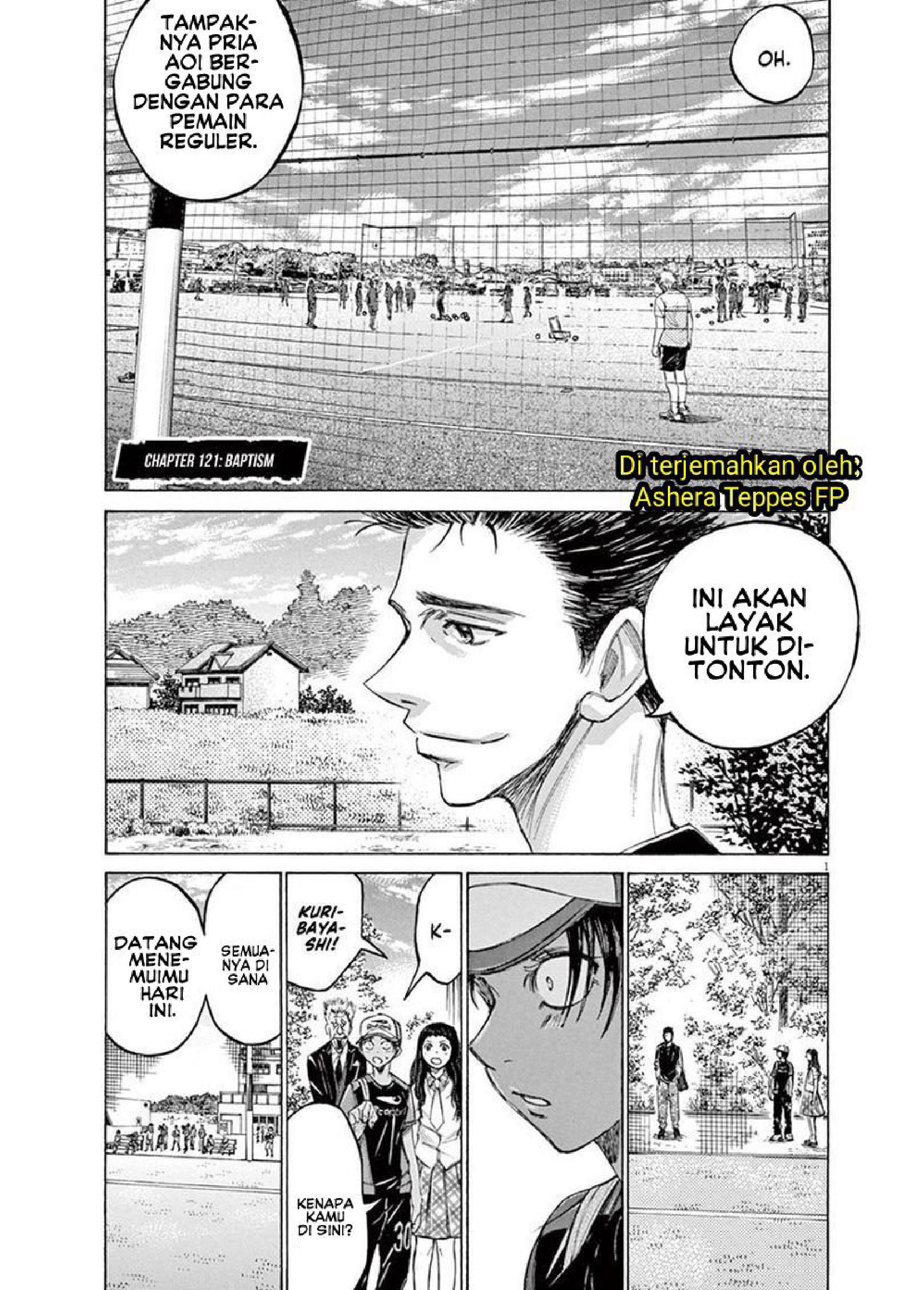 Aoashi Chapter 121 - halaman 2