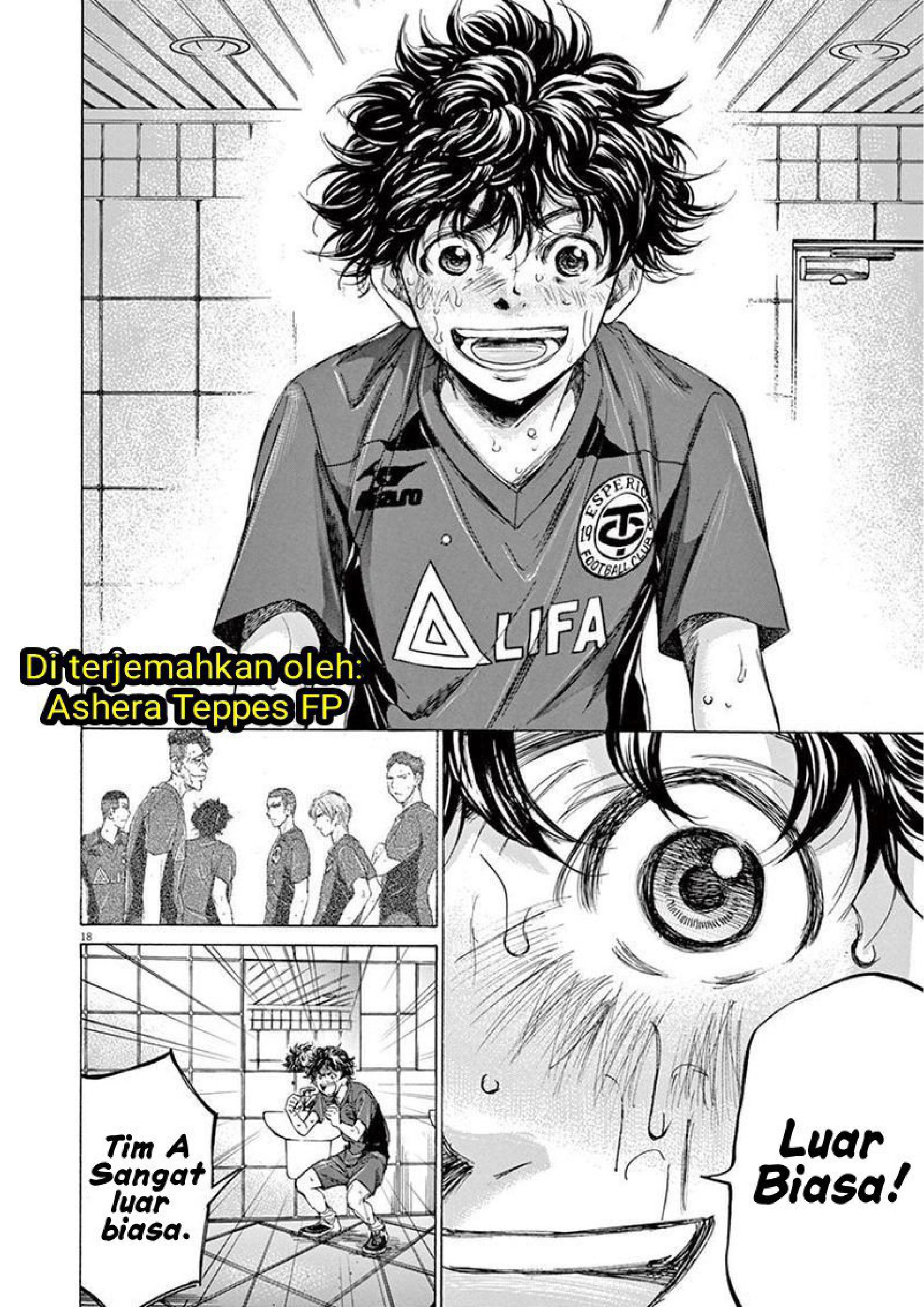 Aoashi Chapter 121 - halaman 20