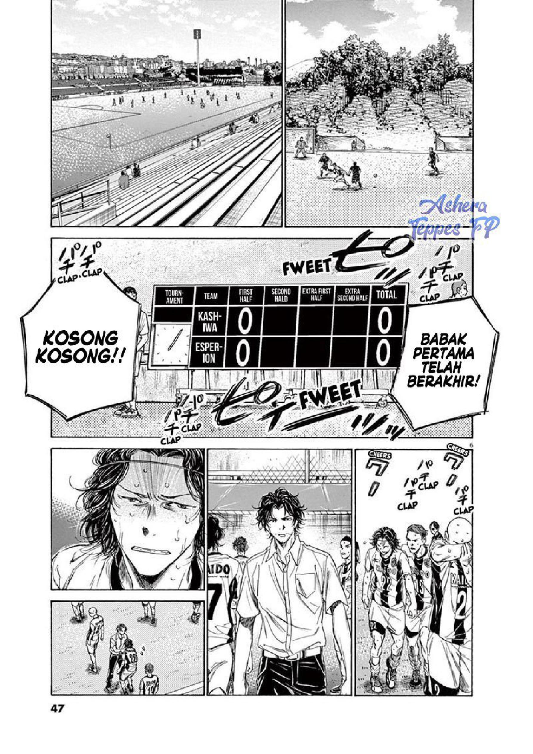 Aoashi Chapter 128 - halaman 8