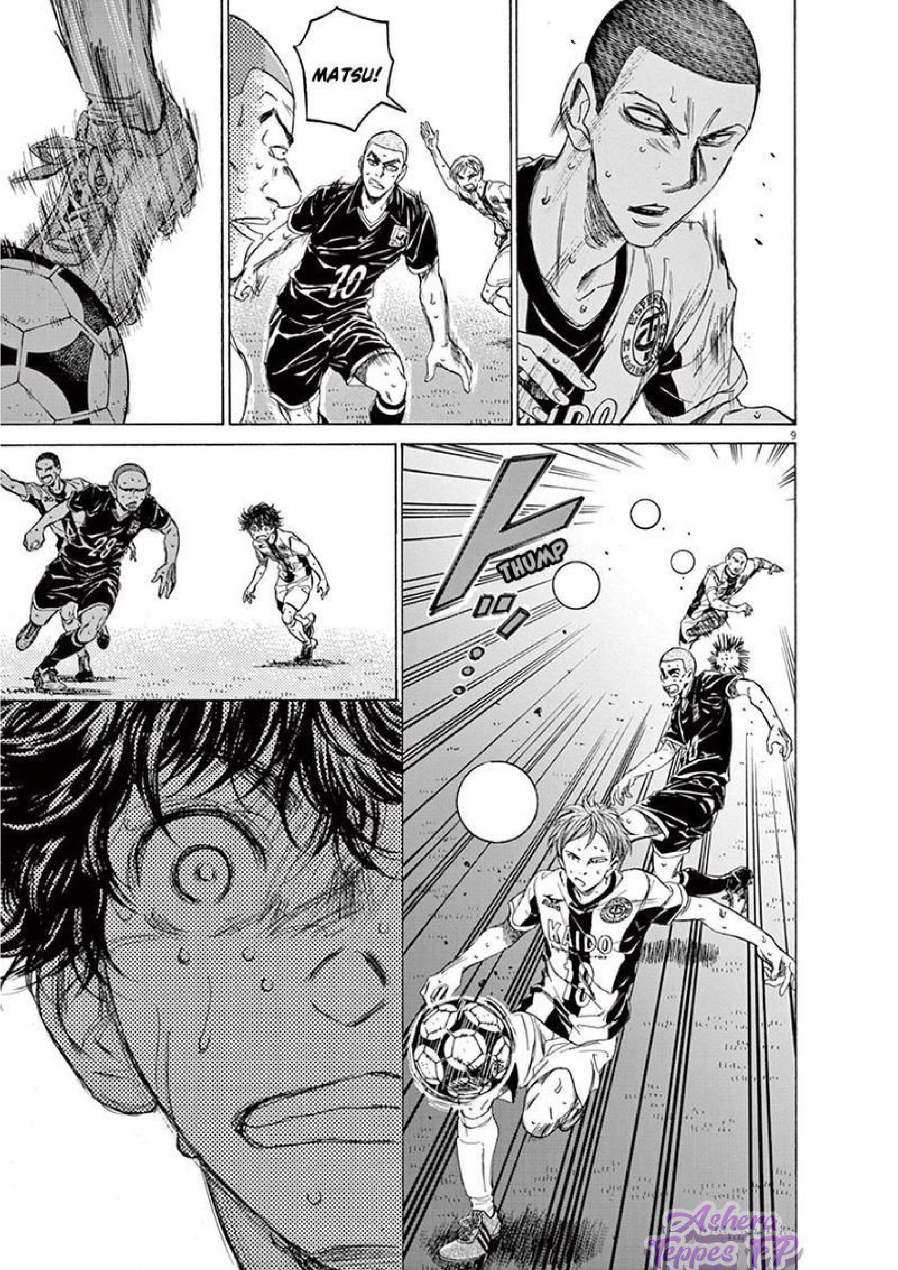 Aoashi Chapter 130 - halaman 10
