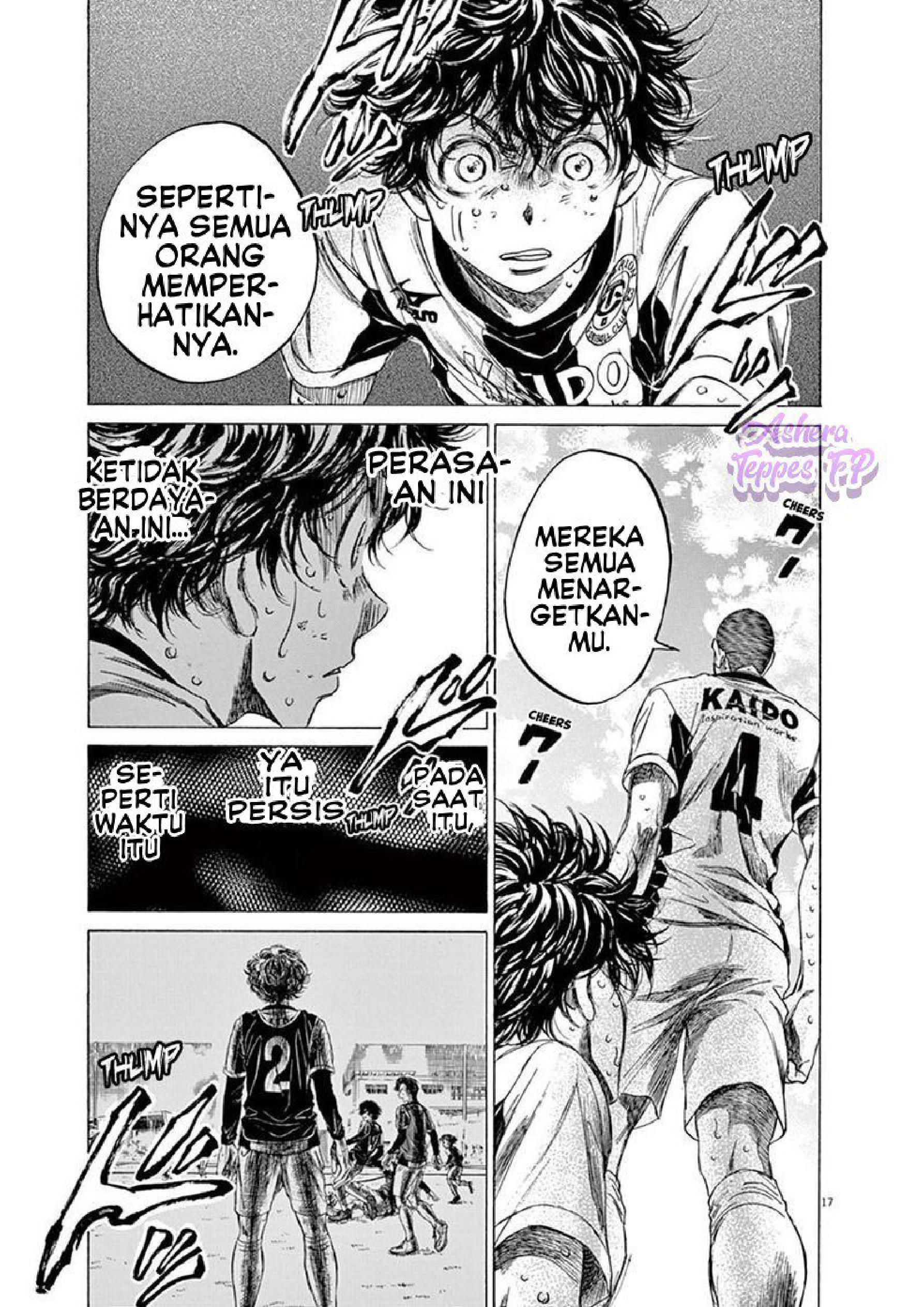Aoashi Chapter 130 - halaman 19
