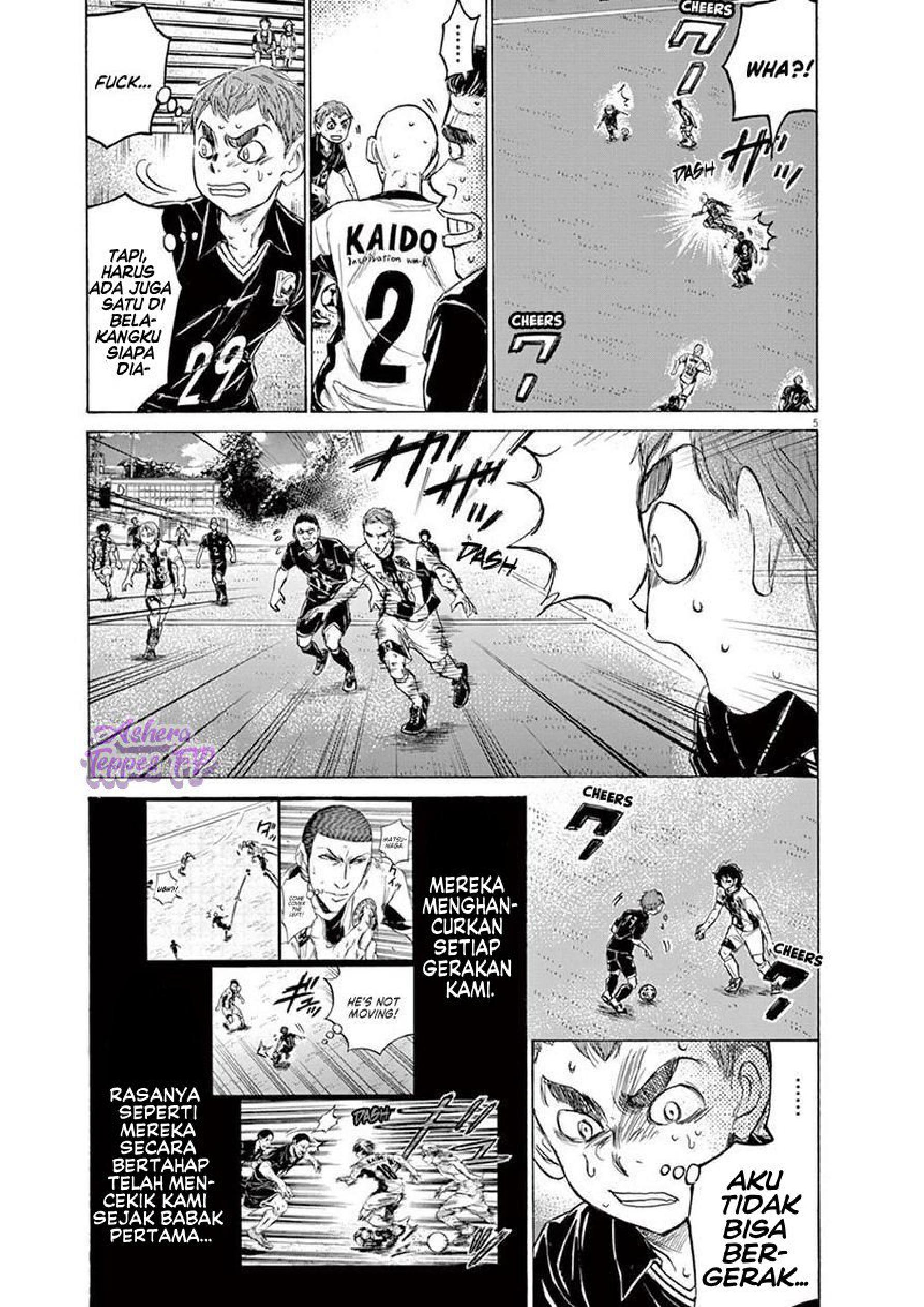 Aoashi Chapter 130 - halaman 6