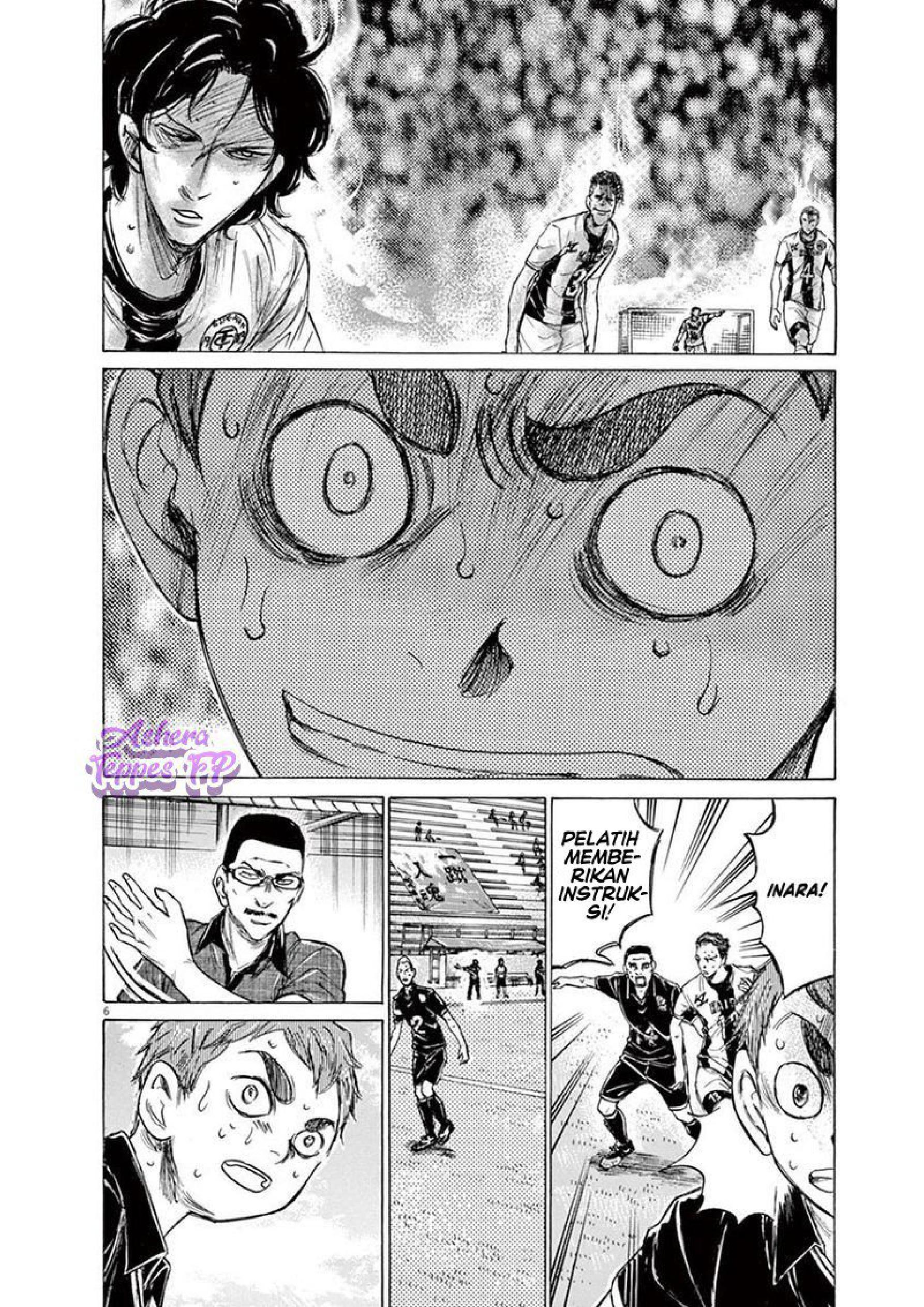Aoashi Chapter 130 - halaman 7