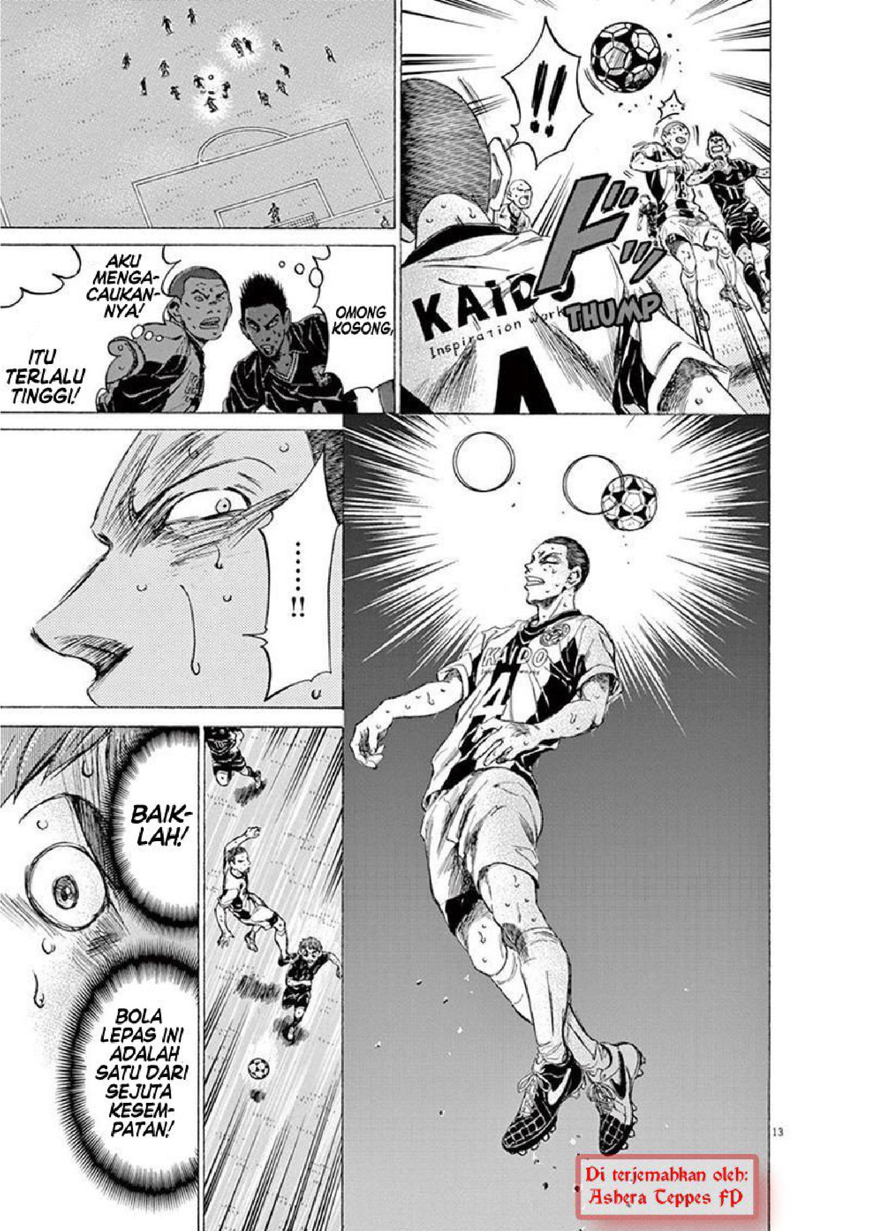 Aoashi Chapter 133 - halaman 14