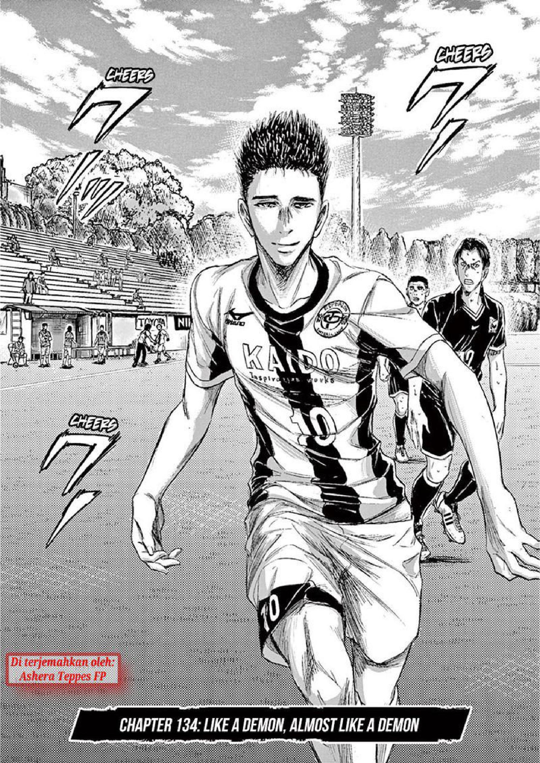Aoashi Chapter 134 - halaman 3