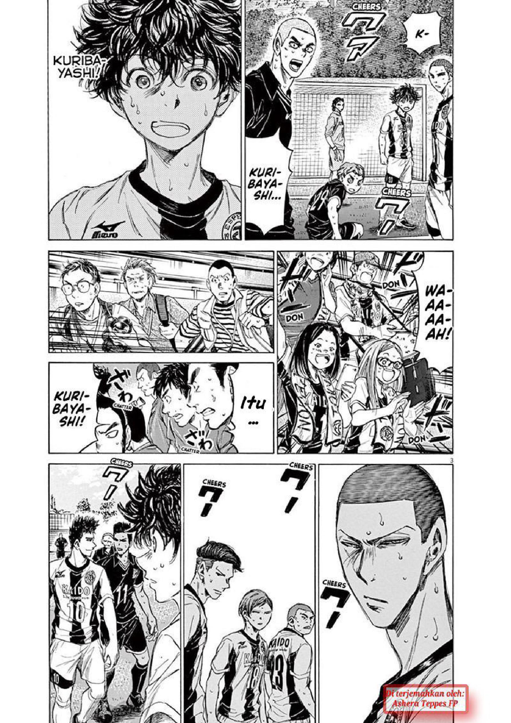 Aoashi Chapter 134 - halaman 4