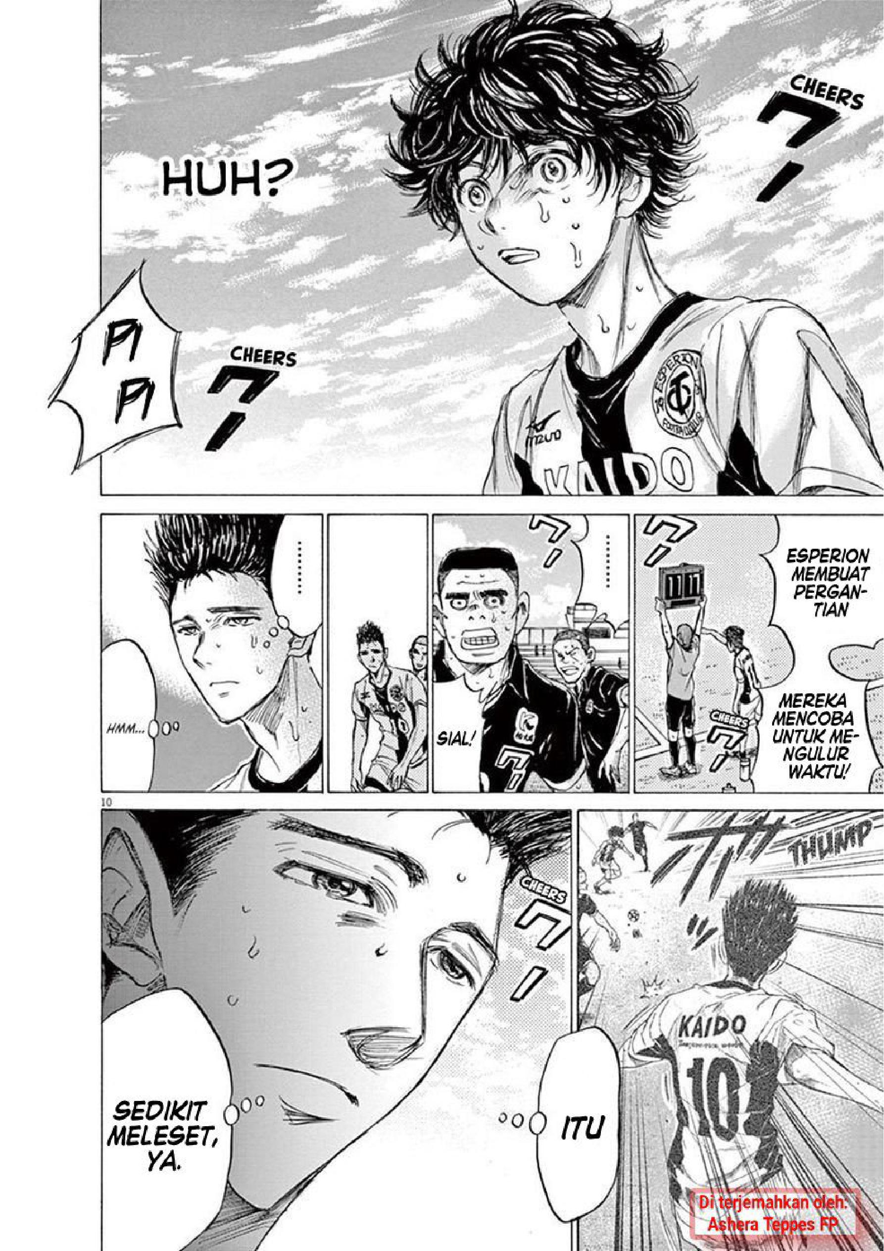 Aoashi Chapter 135 - halaman 11