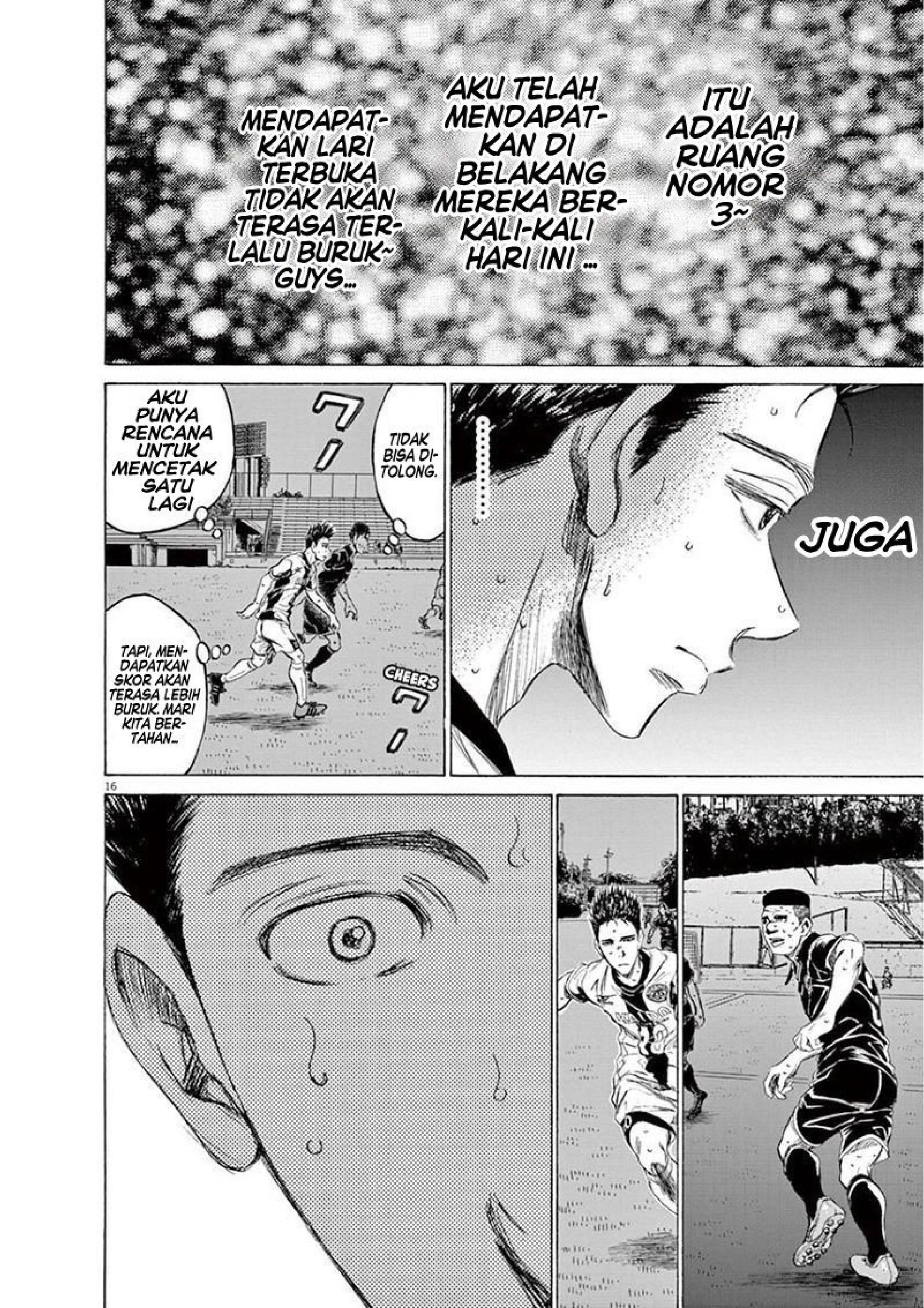 Aoashi Chapter 135 - halaman 17