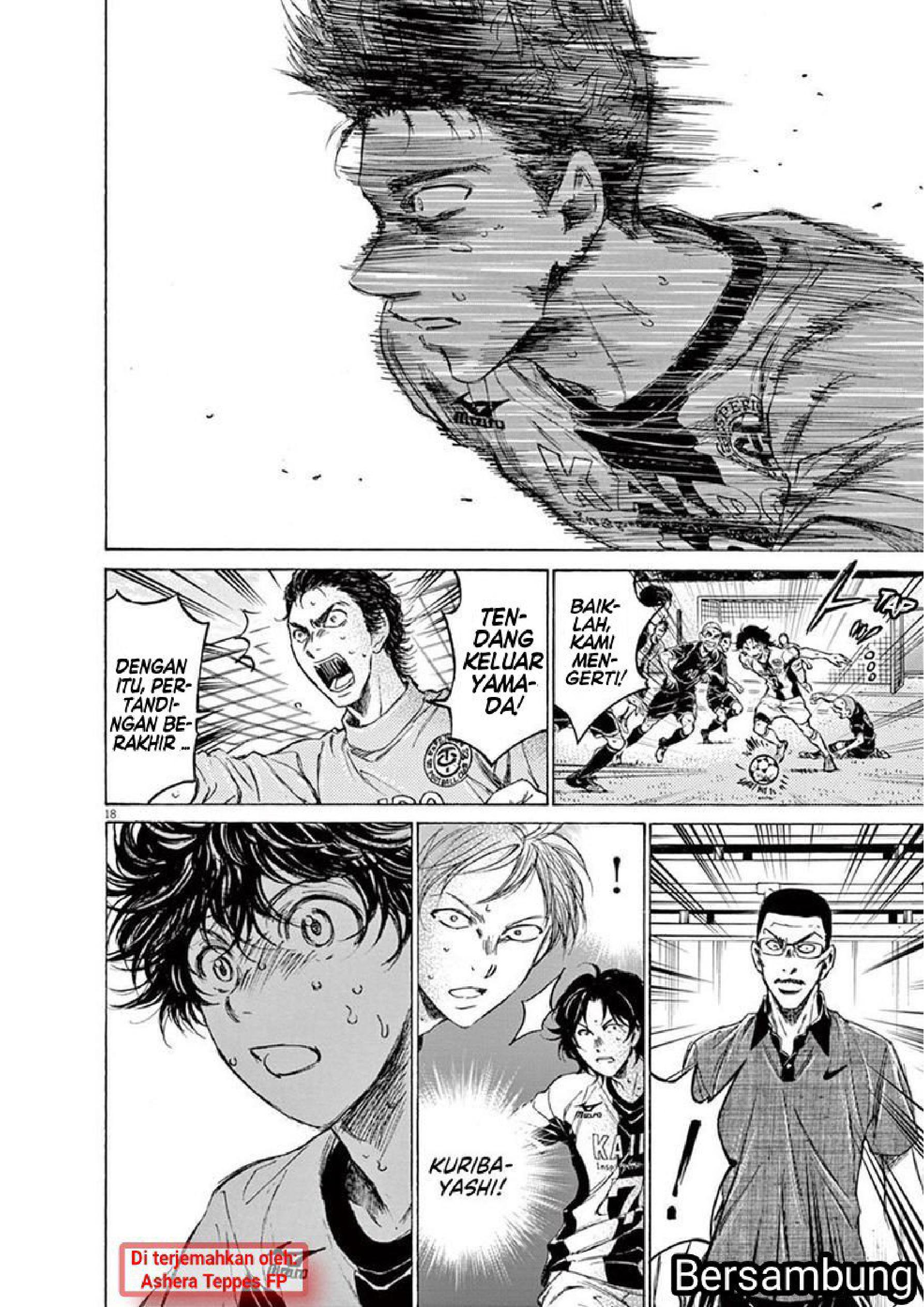 Aoashi Chapter 135 - halaman 19