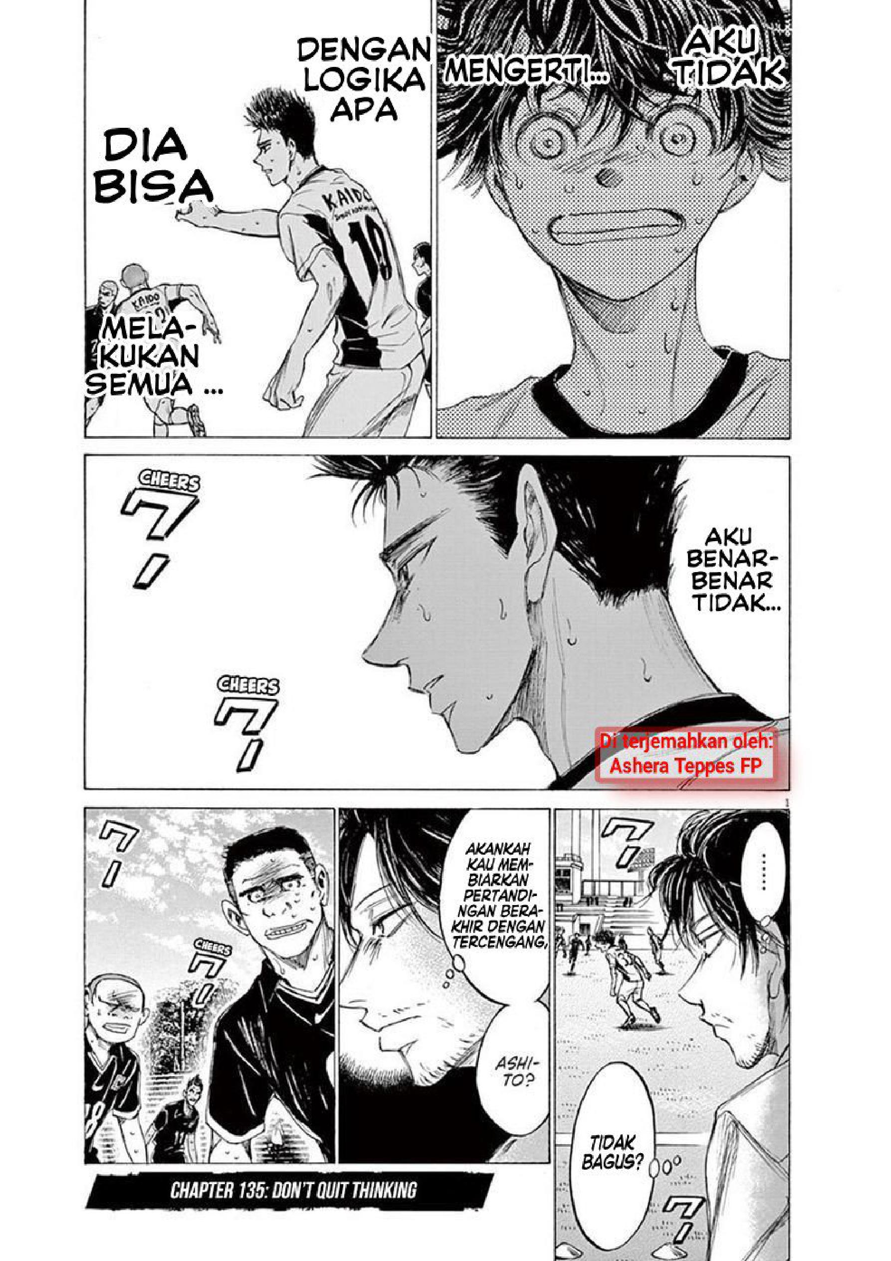 Aoashi Chapter 135 - halaman 2