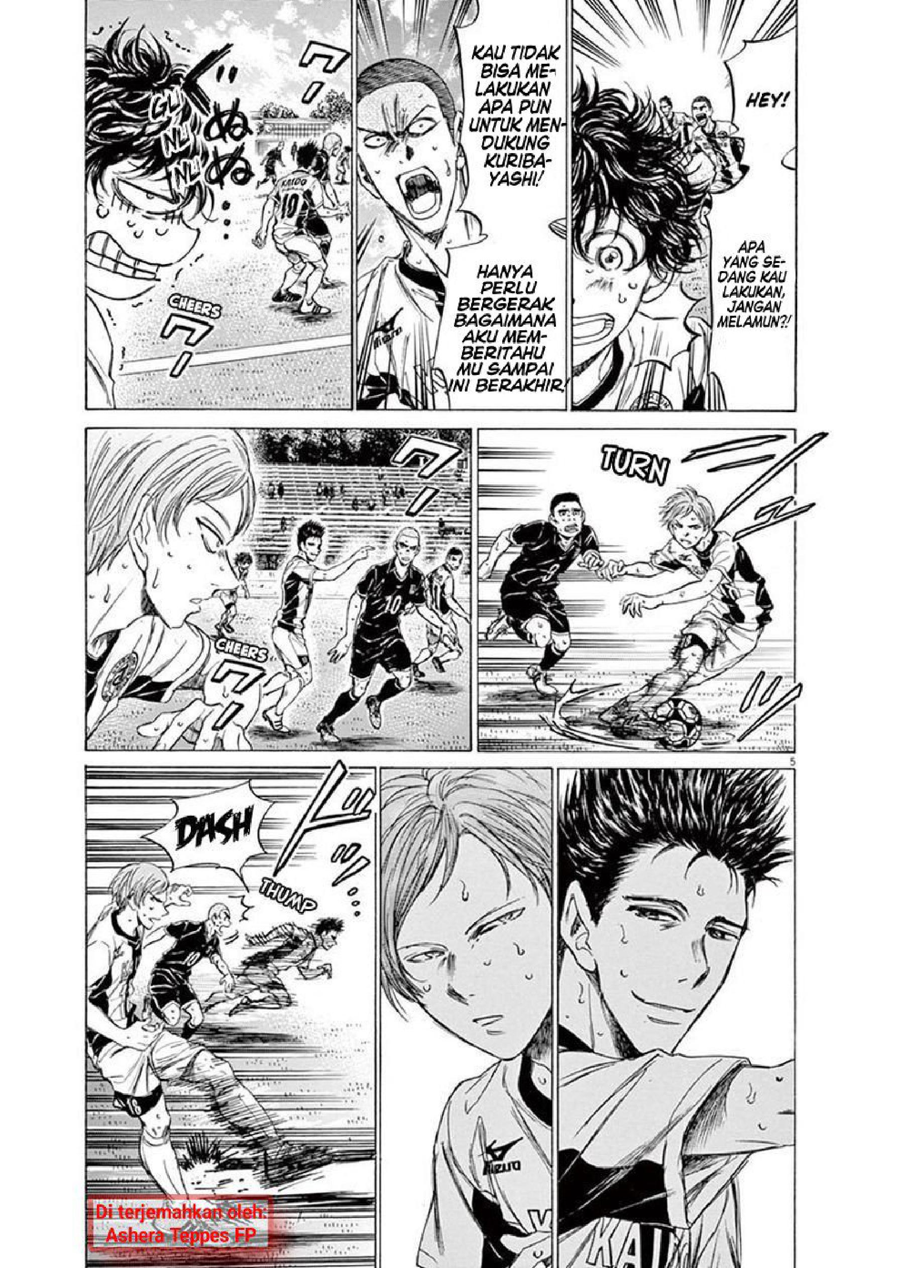 Aoashi Chapter 135 - halaman 6