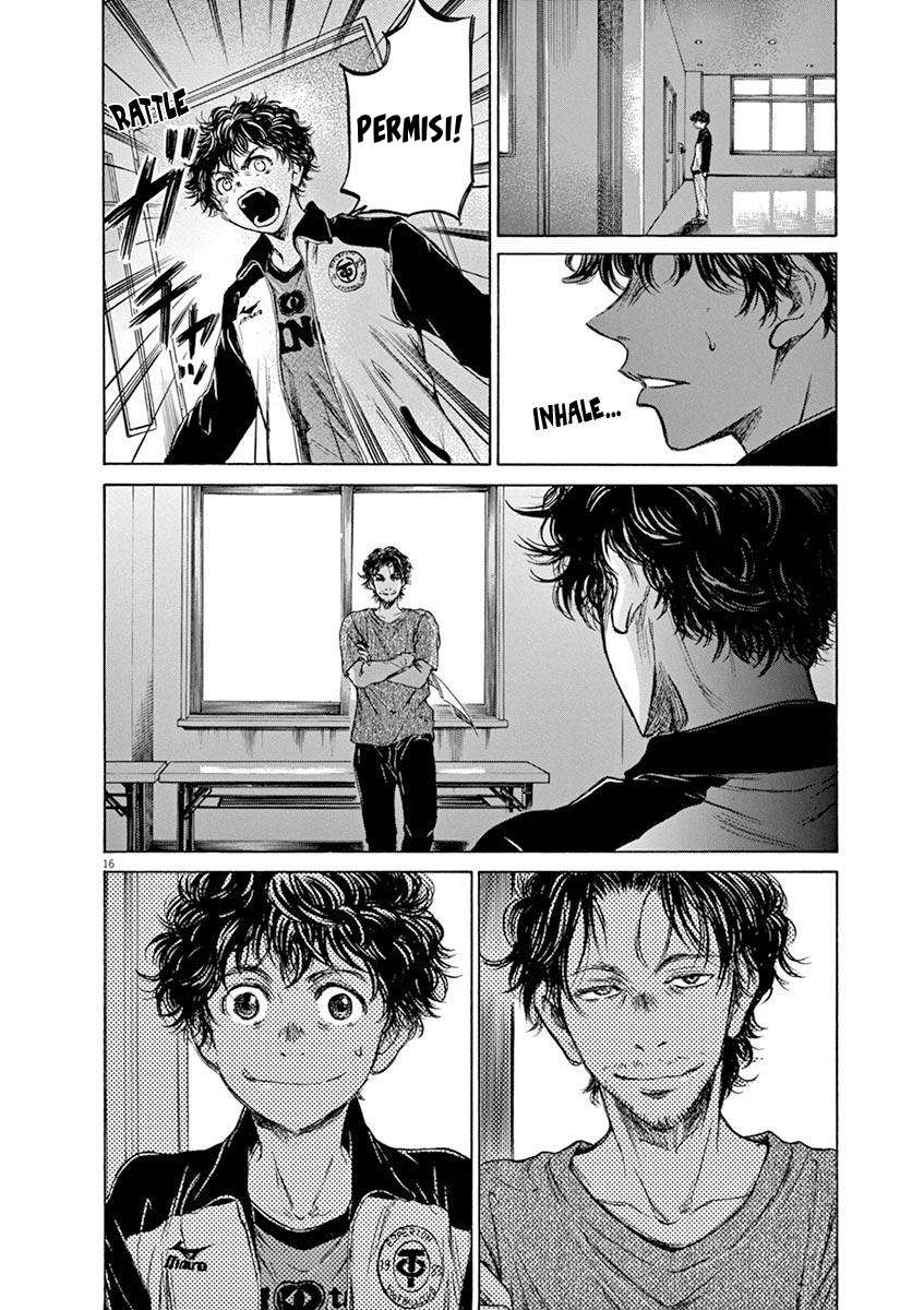 Aoashi Chapter 61 - halaman 16