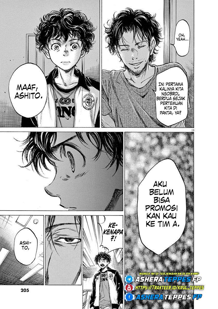 Aoashi Chapter 61 - halaman 19
