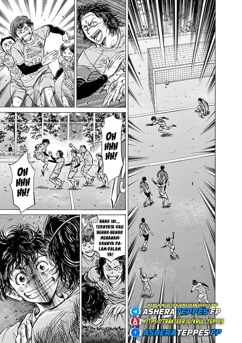 Aoashi Chapter 61 - halaman 8