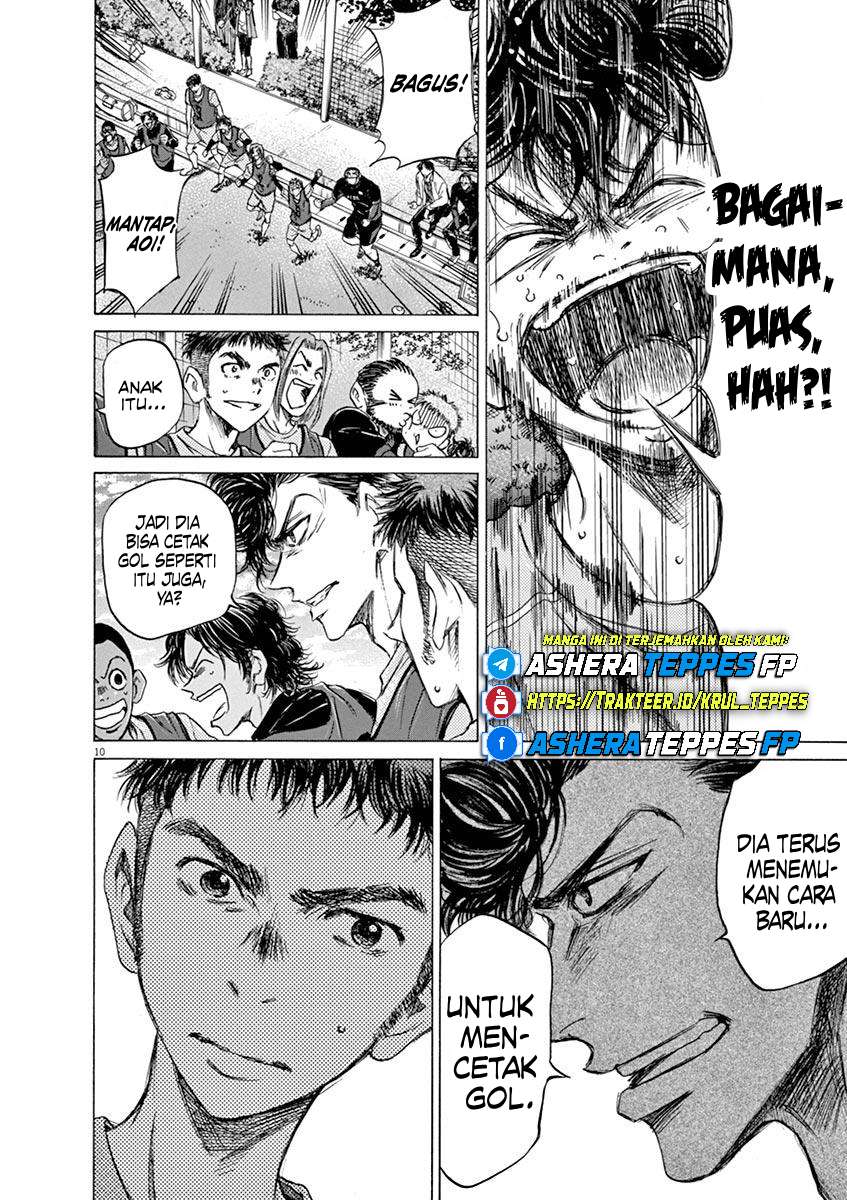 Aoashi Chapter 61 - halaman 9