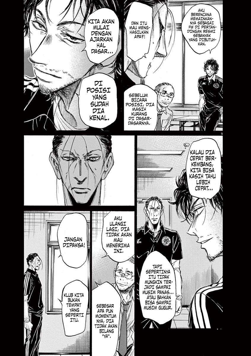 Aoashi Chapter 63 - halaman 10