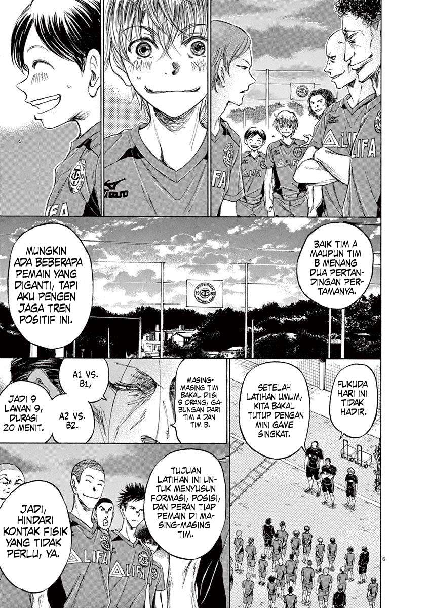 Aoashi Chapter 66 - halaman 8