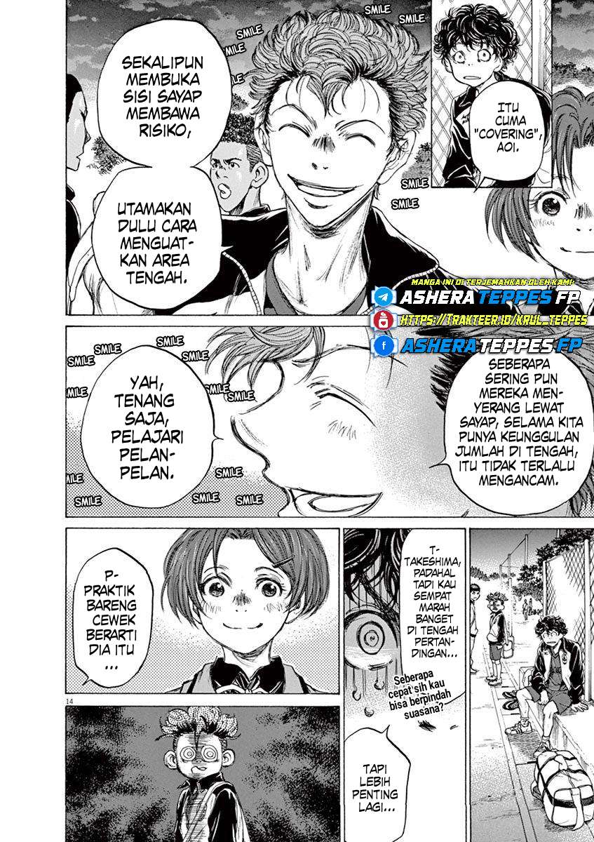 Aoashi Chapter 69 - halaman 16