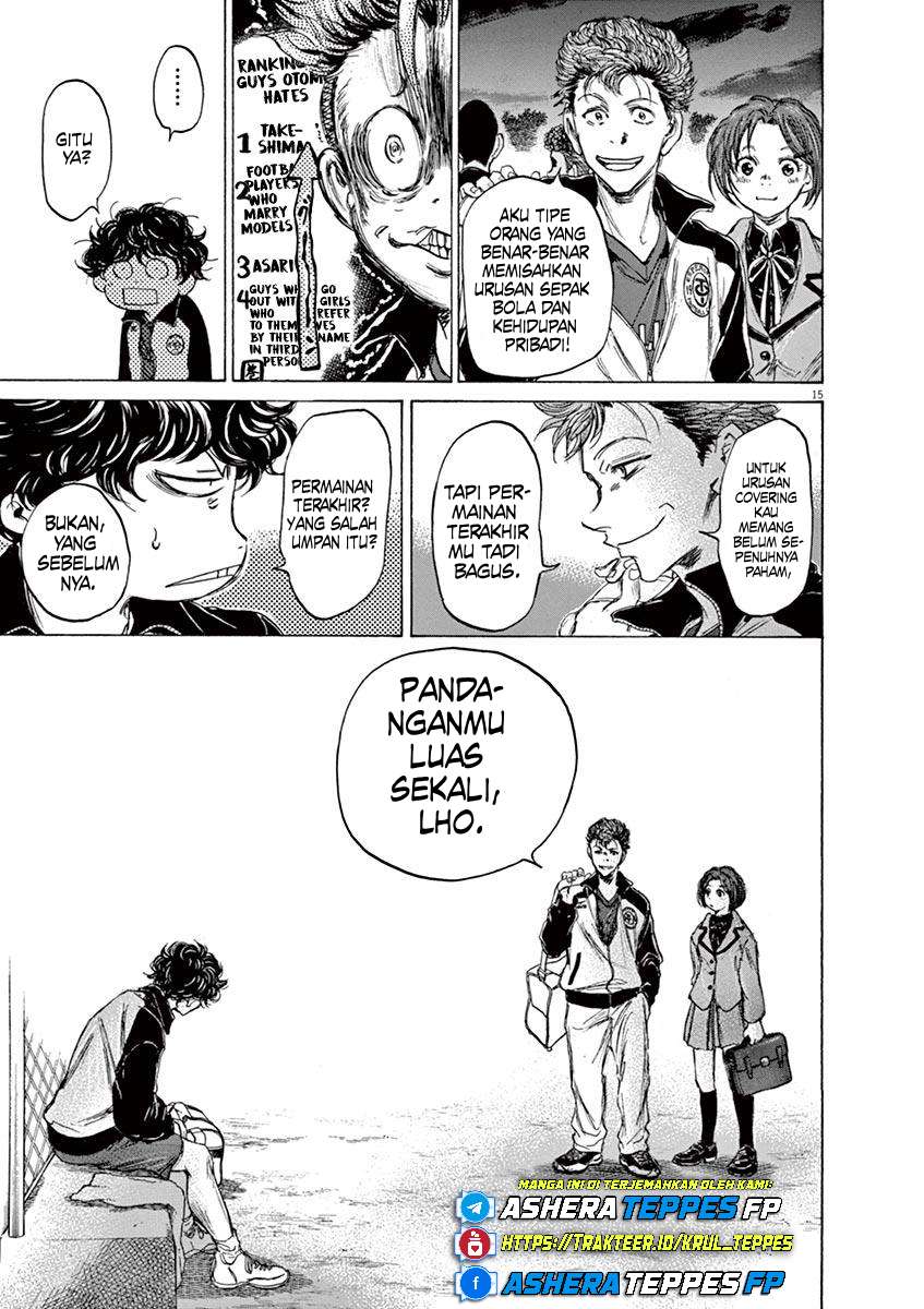 Aoashi Chapter 69 - halaman 17