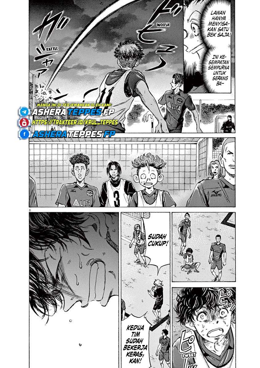 Aoashi Chapter 69 - halaman 9