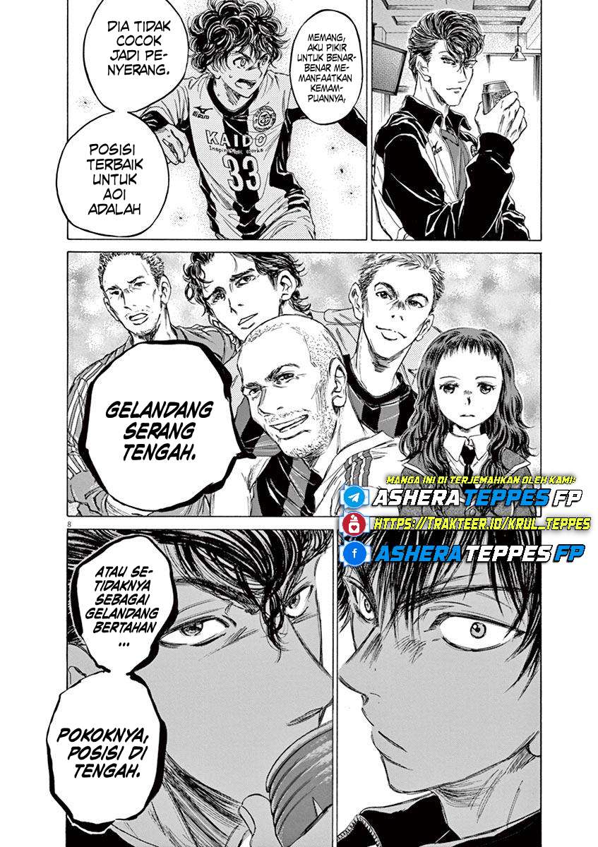 Aoashi Chapter 70 - halaman 9