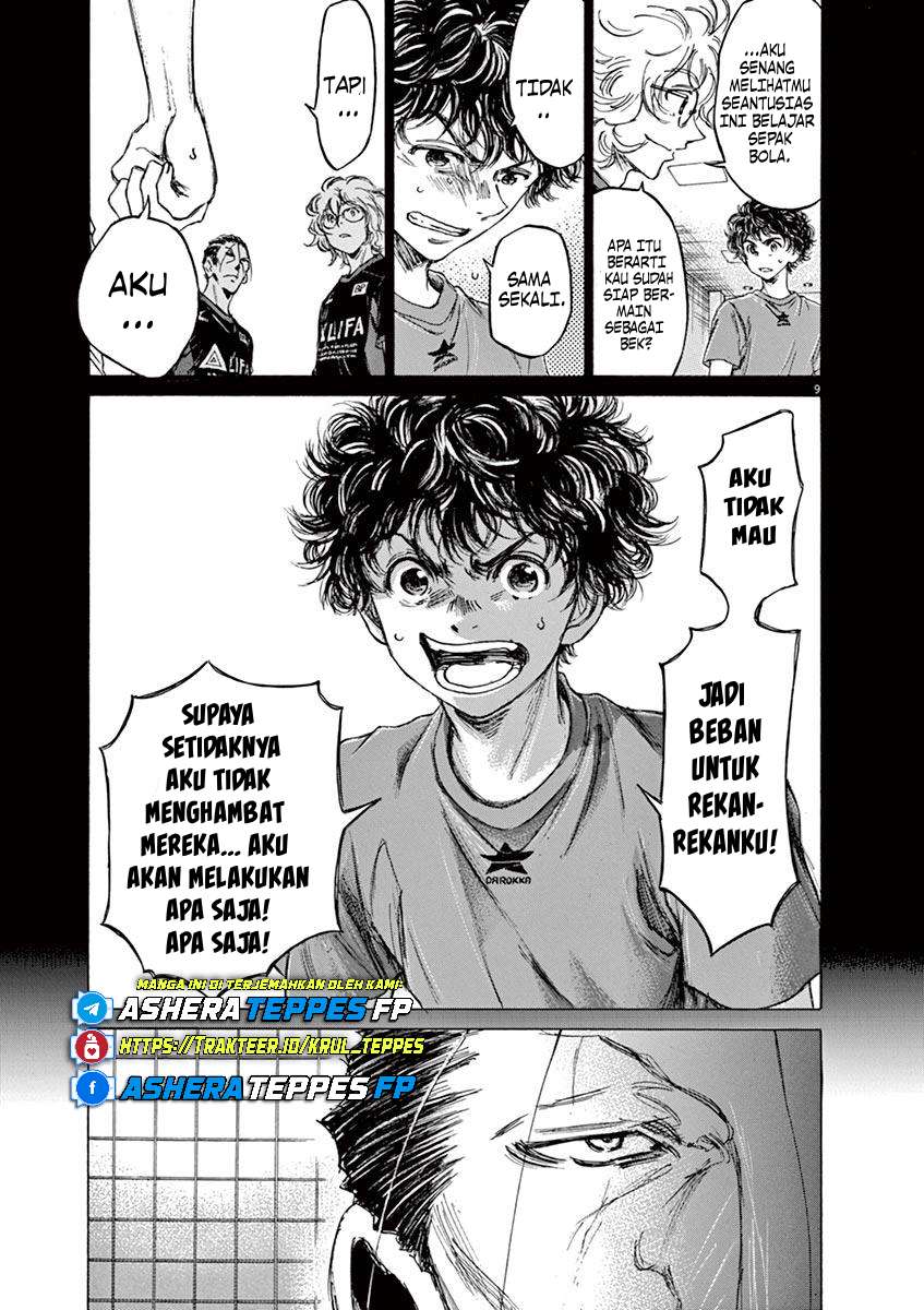Aoashi Chapter 71 - halaman 10
