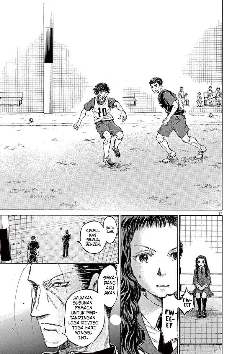 Aoashi Chapter 71 - halaman 19