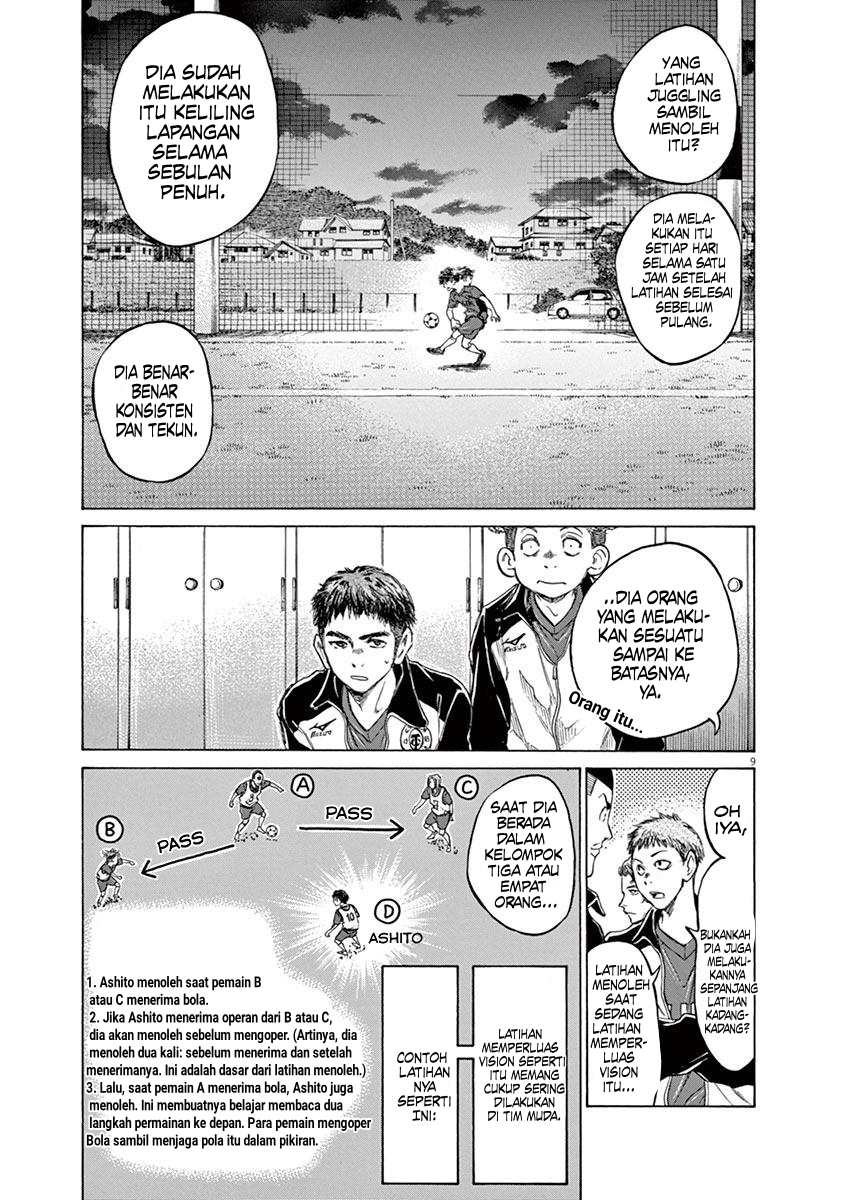 Aoashi Chapter 73 - halaman 15