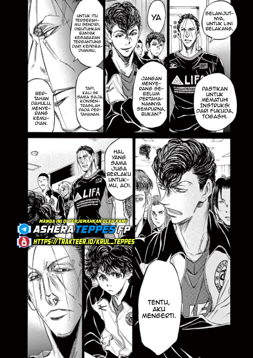 Aoashi Chapter 76 - halaman 10