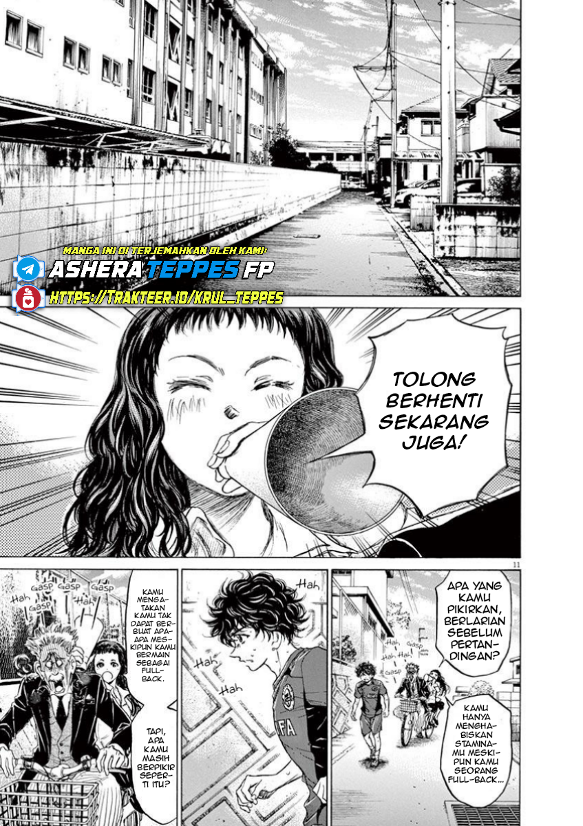 Aoashi Chapter 76 - halaman 14