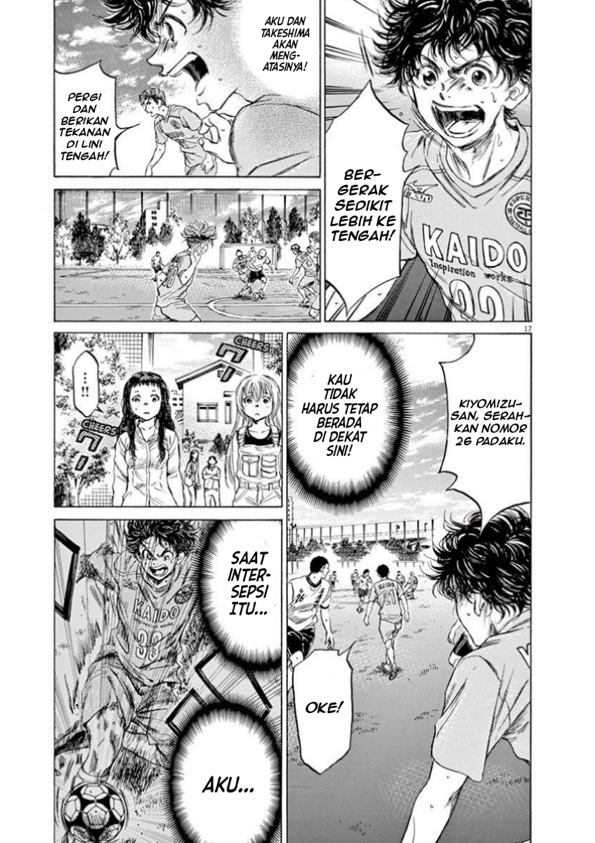 Aoashi Chapter 78 - halaman 19