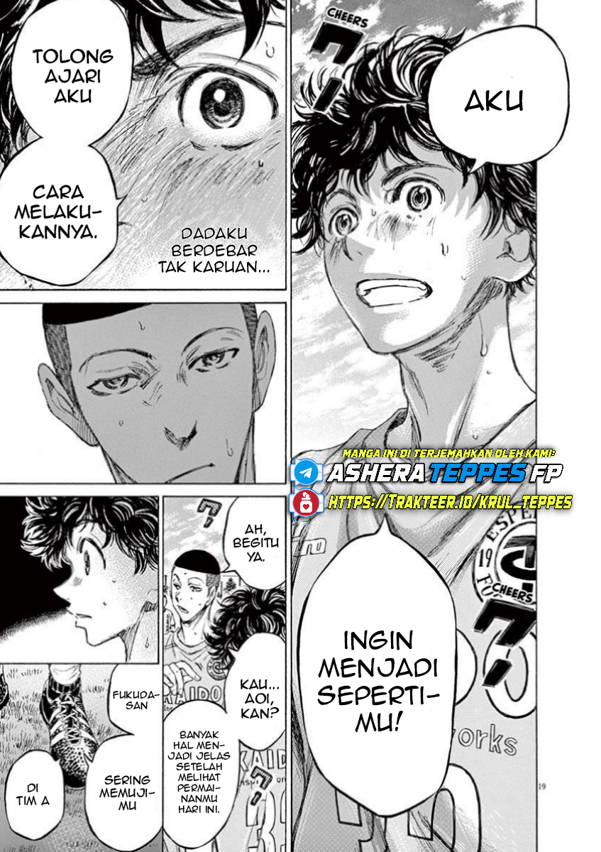 Aoashi Chapter 79 - halaman 21