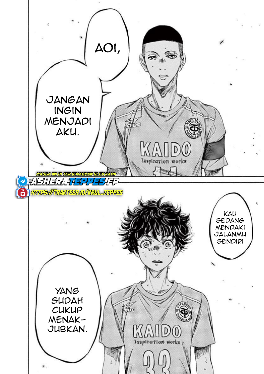 Aoashi Chapter 79 - halaman 22