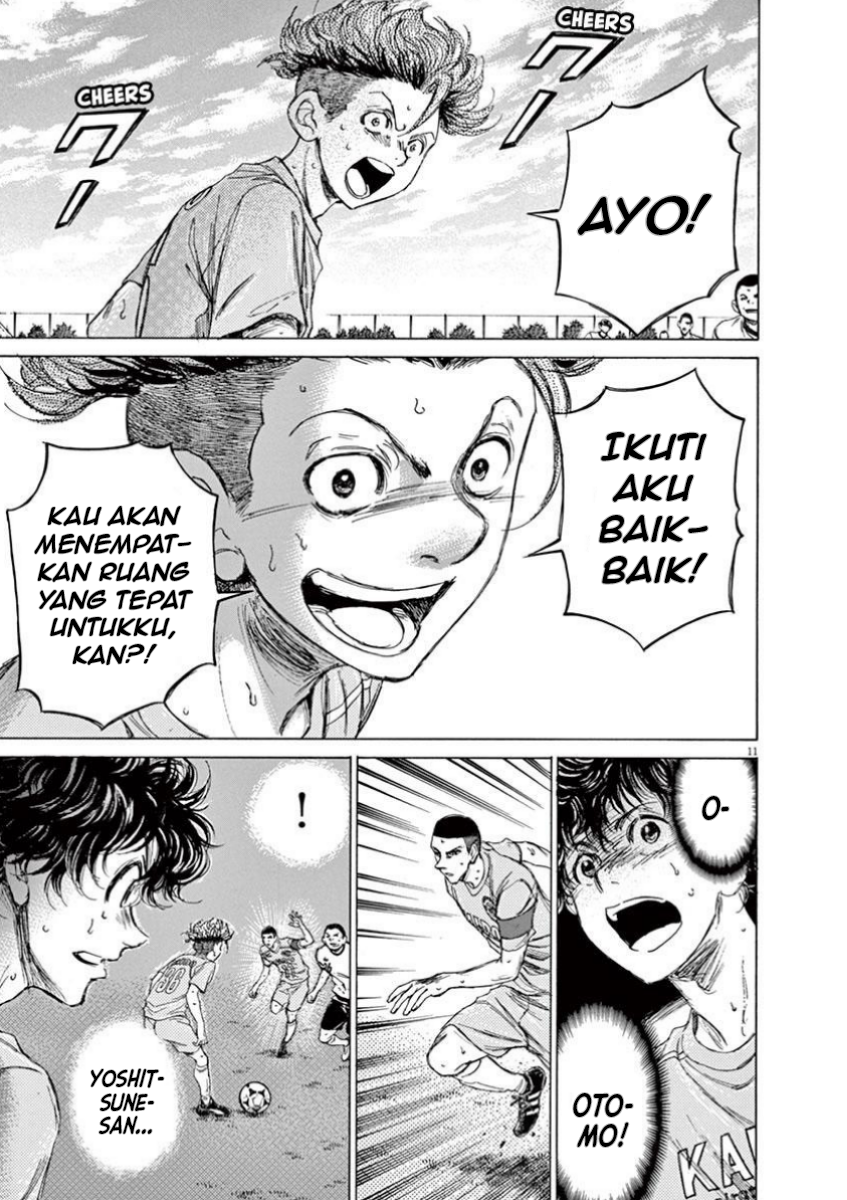 Aoashi Chapter 81 - halaman 11