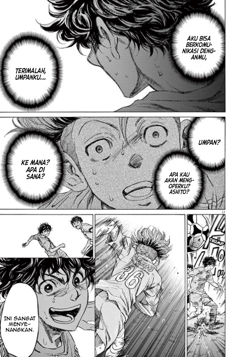 Aoashi Chapter 81 - halaman 17