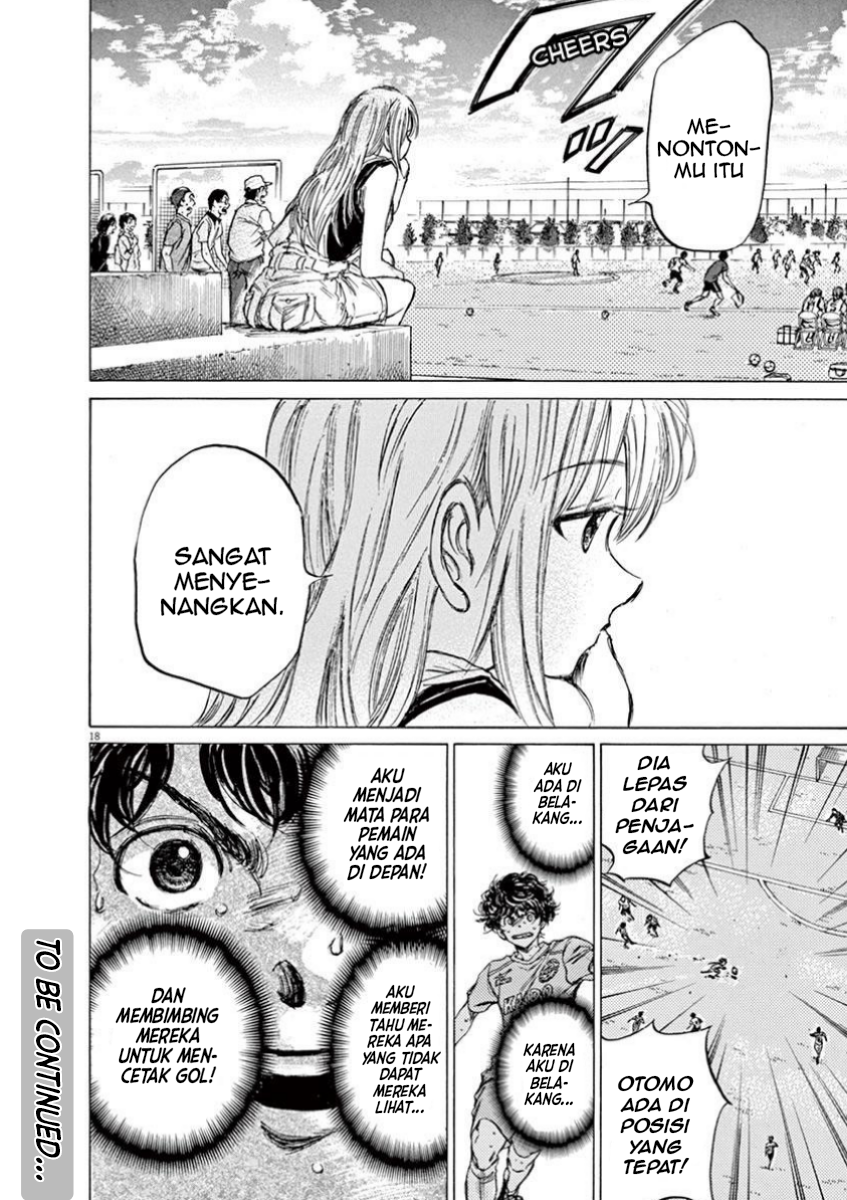 Aoashi Chapter 81 - halaman 18