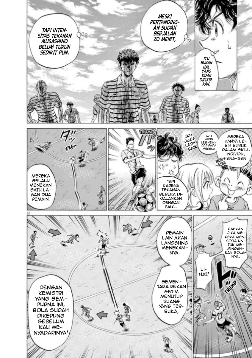Aoashi Chapter 85 - halaman 10