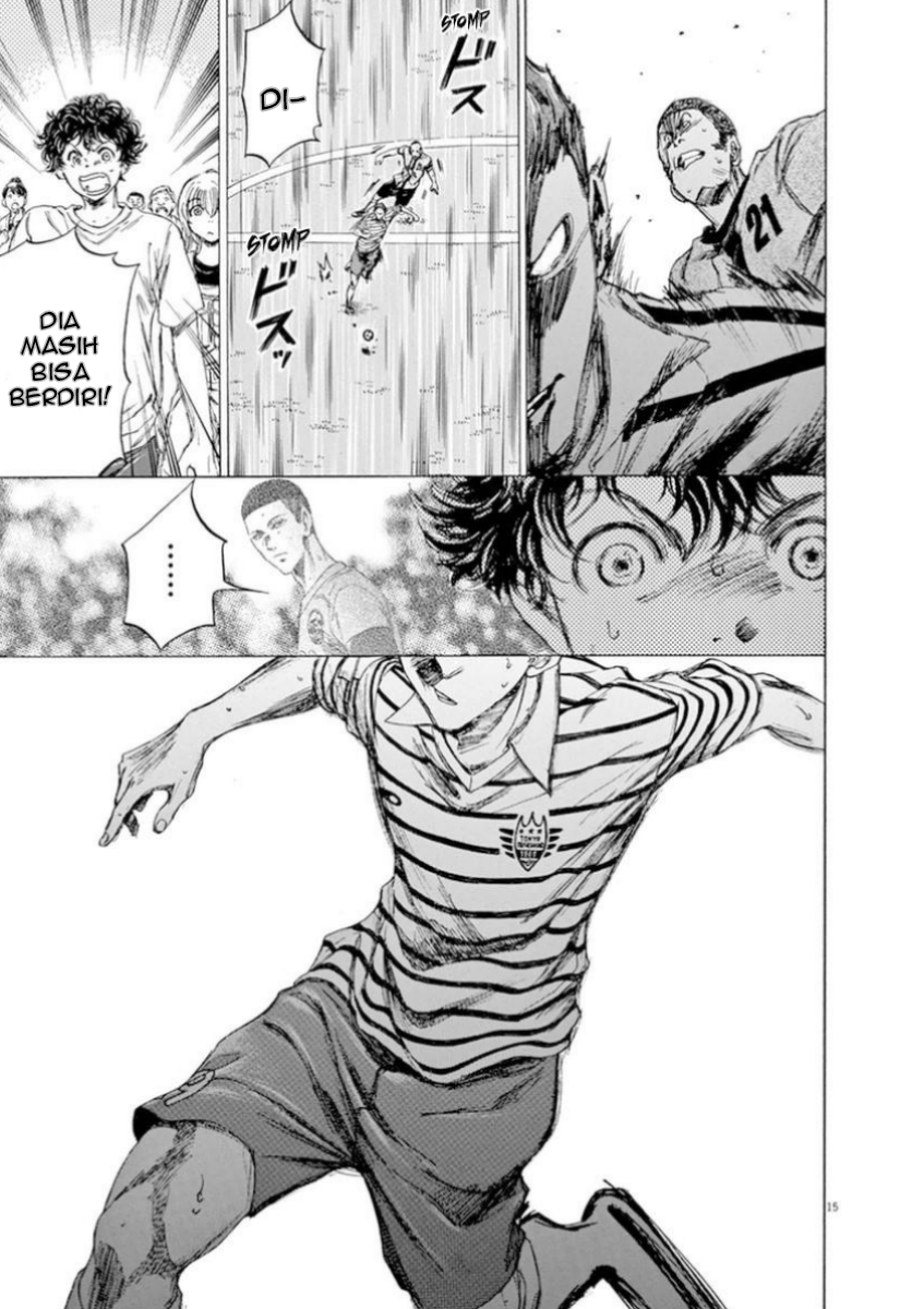 Aoashi Chapter 85 - halaman 15