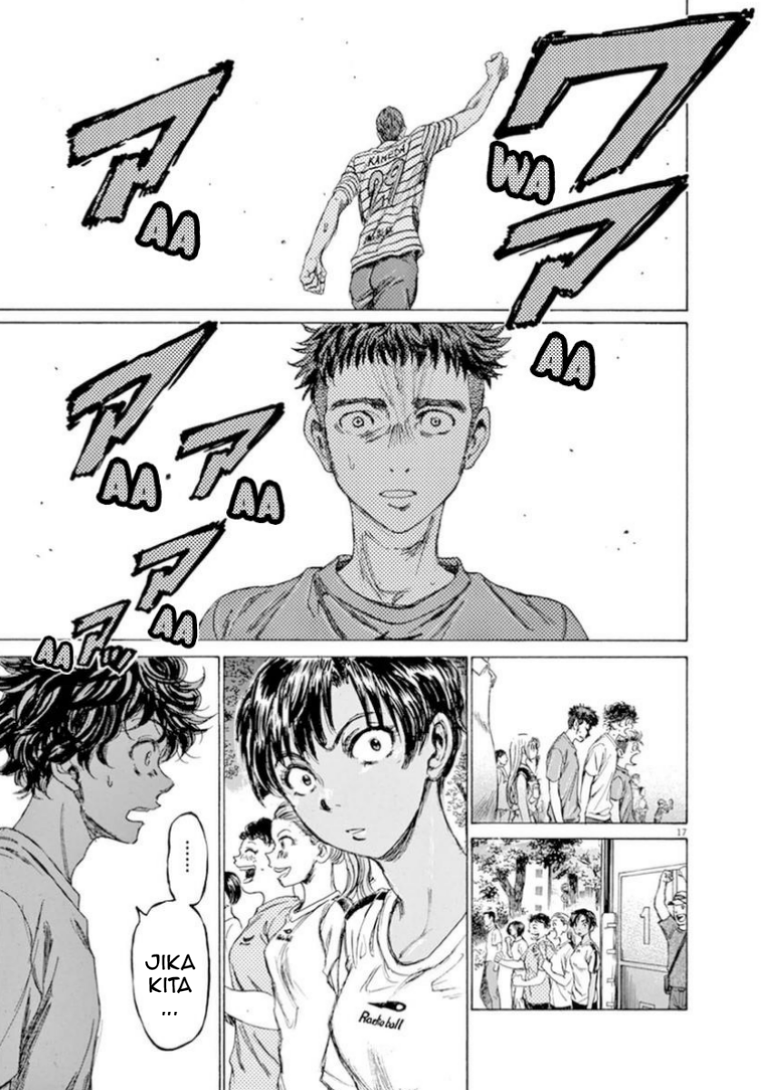 Aoashi Chapter 85 - halaman 17