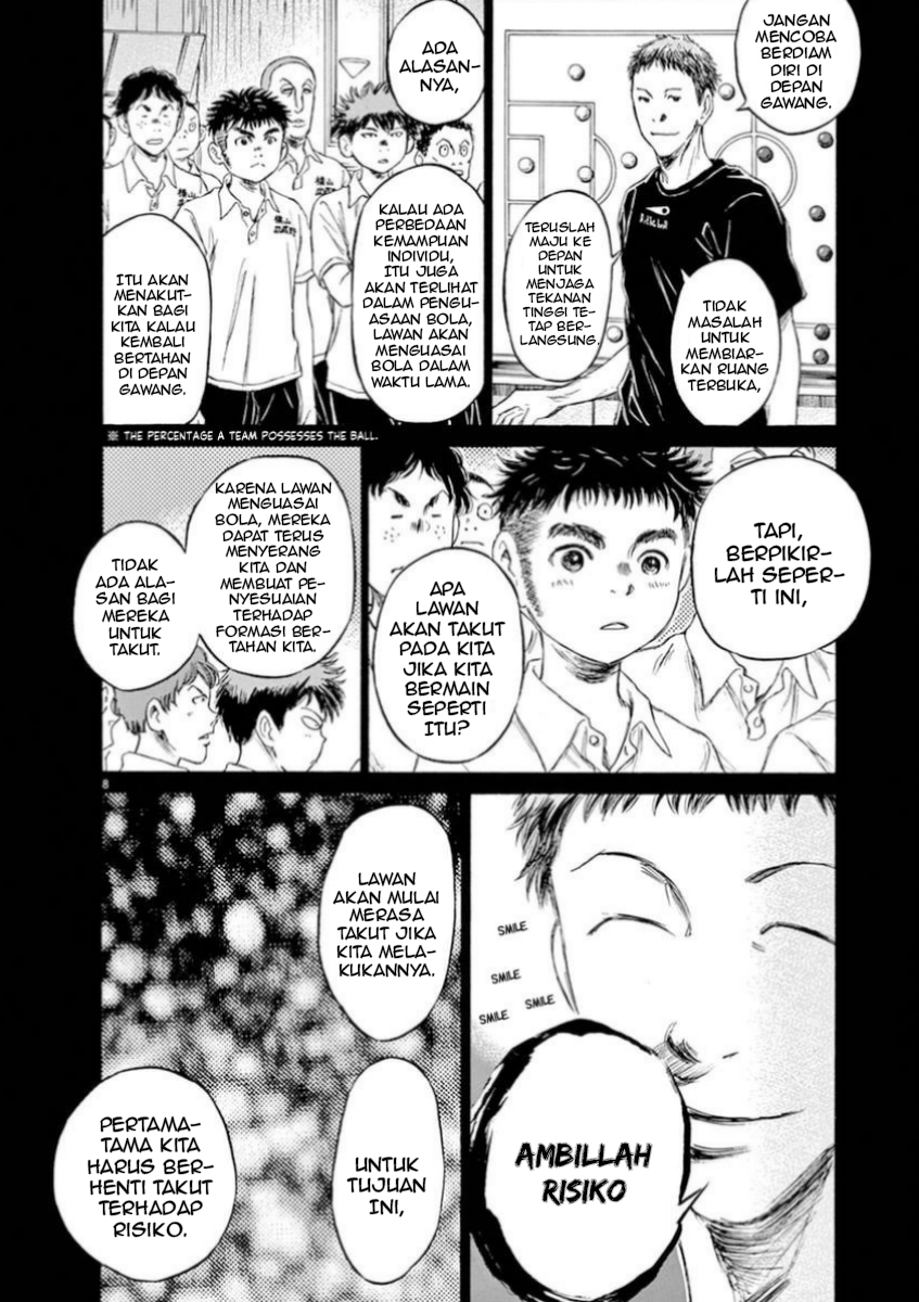 Aoashi Chapter 85 - halaman 8