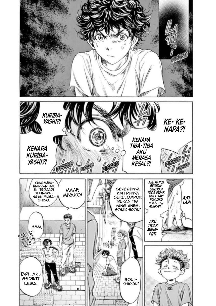 Aoashi Chapter 87 - halaman 18