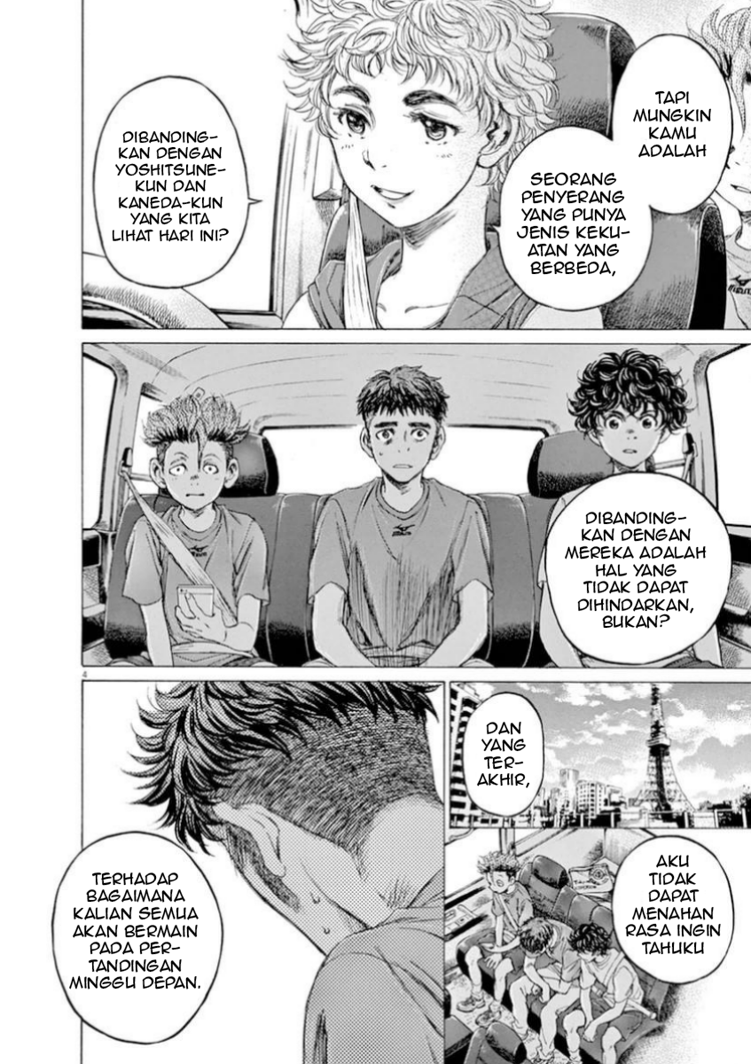 Aoashi Chapter 88 - halaman 4