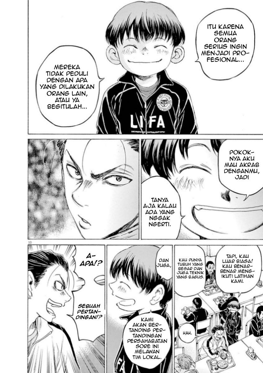 Aoashi Chapter 89 - halaman 10