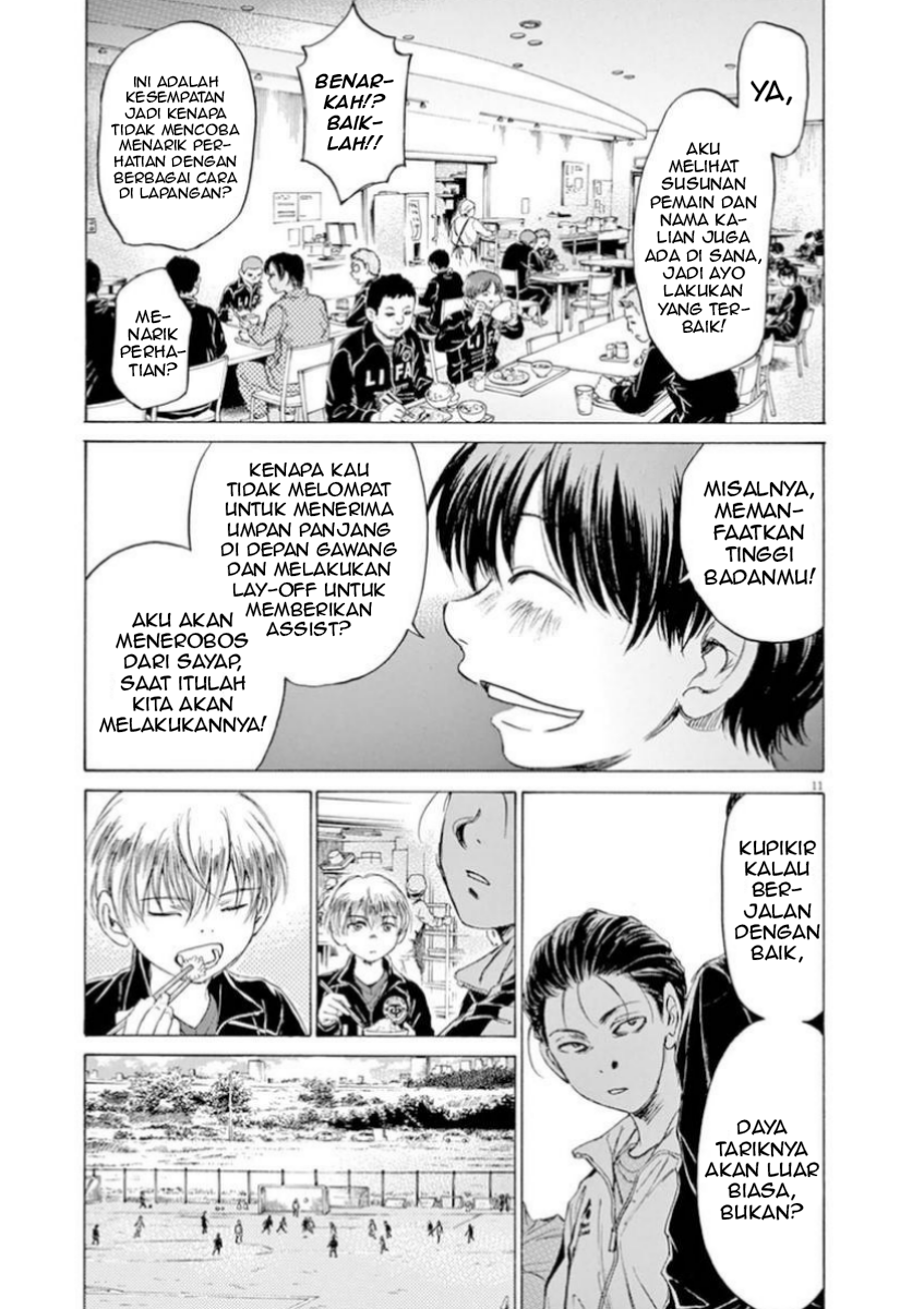 Aoashi Chapter 89 - halaman 11