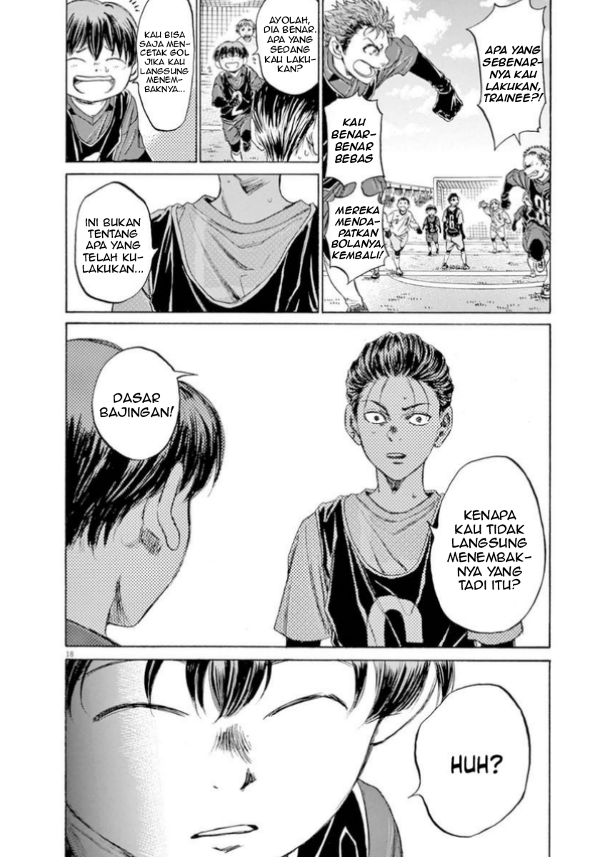 Aoashi Chapter 89 - halaman 18