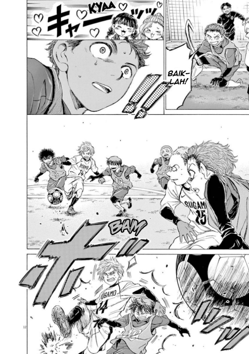 Aoashi Chapter 91 - halaman 13