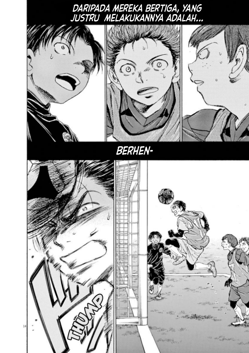 Aoashi Chapter 91 - halaman 15