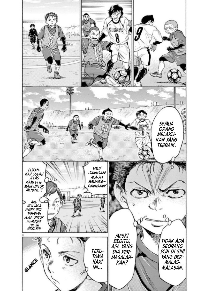 Aoashi Chapter 91 - halaman 9