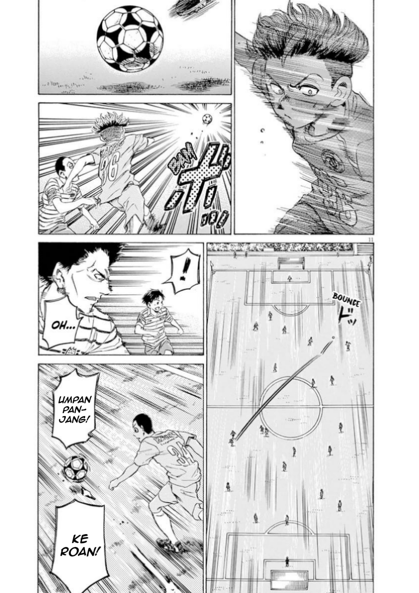 Aoashi Chapter 94 - halaman 10
